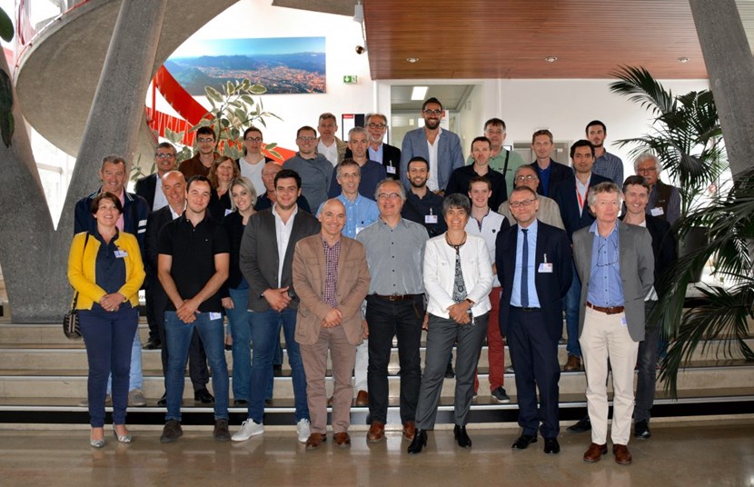 Developing and overseeing the delivery of more than 3,000 instruments for the control and protection of the ITER magnets: members of the ITER and CEA teams, plus CEA contractors. (Click to view larger version...)