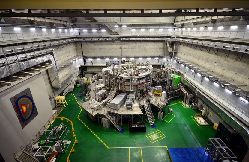 With its first plasma in June 2008, KSTAR successfully joined the ranks of superconducting tokamaks capable of investigating the plasma physics of future steady-state fusion power plants. (Click to view larger version...)