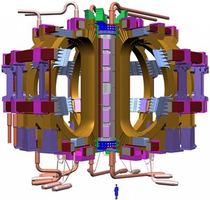 Colder than Neptune or the dark side of the Moon: the ITER magnets will be cooled to -269 °C, and become superconducting. (Click to view larger version...)
