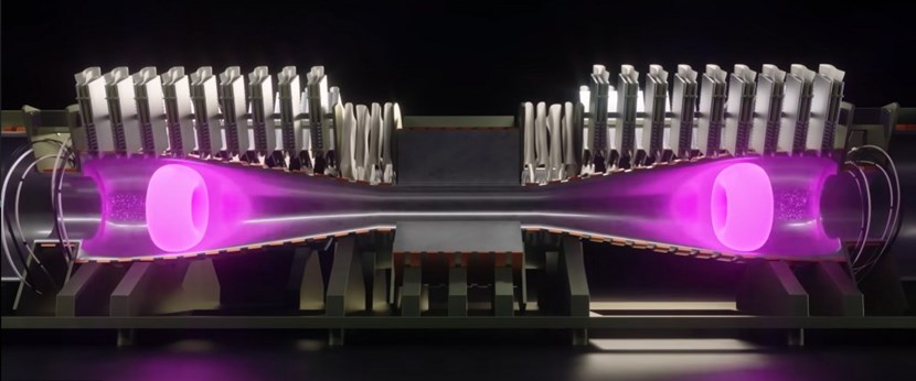 Smaller, private and agile startups (here the Seattle-based Helion) can explore new approaches in fusion machine concepts and design. (Click to view larger version...)