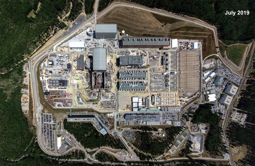 The 42-hectare ITER platform in July 2019. Spot the differences with the 2024 image and measure the progress accomplished. © EJF Riche - ITER Organization (Click to view larger version...)