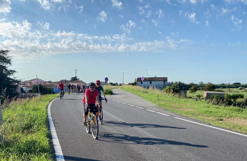 An 800-kilometre journey from Padua to Saint Paul-lez-Durance. The Ride 4 Fusion group left Padua on 10 September and is expected at ITER on the 19th. (Click to view larger version...)