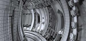 A computer-generated picture of the European tokamak JET equipped with an ITER-like wall. Source: EUROfusion (Click to view larger version...)